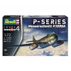 Plastmasas lidmašīnas modelis REVELL Messerschmitt P.1099A-P-SER mērogā 1/72