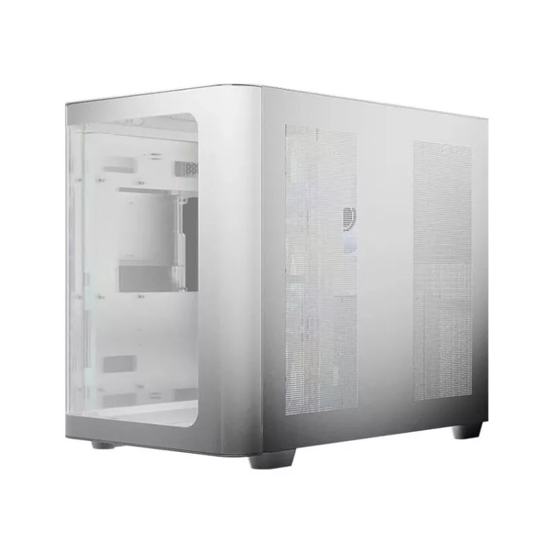 Datora korpuss Midi LC-Power Gaming 8001W Pro-Storm Light, ATX, melns