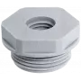 LAPPKABEL LAPP 52104482 - Redukcija, M 40 x 1,5, SW 46 mm, Gaiši pelēks (52104482)