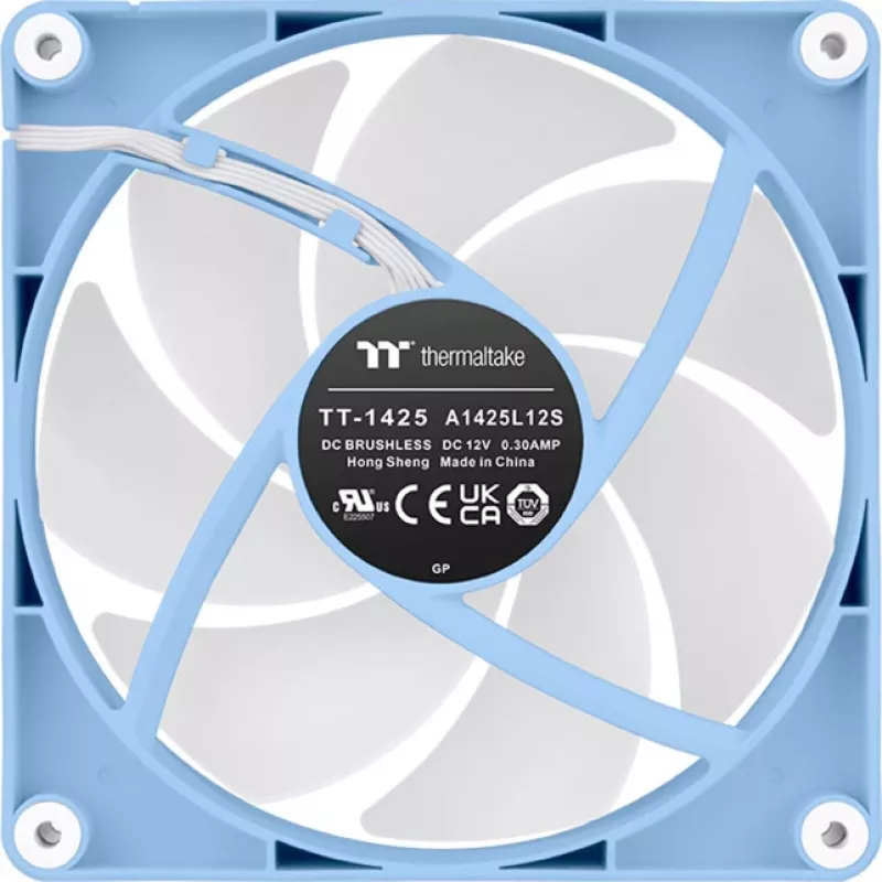 Thermaltake CT140 ARGB 140mm korpusa ventilators 2 gab. iepakojumā zils