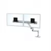 Galda stiprinājums Ergotron LX Series Dual Direct Arm 63.5 cm (25 collas) Balts