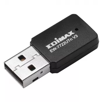 Edimax EW-7722UTn - tīkla adapteris - USB 2.0 - 802.11b/g/n (EW-7722UTN V3)