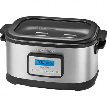 ProfiCook PC-SV 1112 8 L 520 W Melns, nerūsējošais tērauds