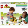 Rotaļu vilciena komplekts LEGO DUPLO Interaktīvais piedzīvojumu dzelzceļš 10427, 57 gab., 2 mini figūriņas, vecumam 2+