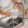 Ūdens filtrēšanas krūze BRITA Glas Kanne ONE ar 2 x MAXTRA+ PRO kasetnēm (modelis 126032)