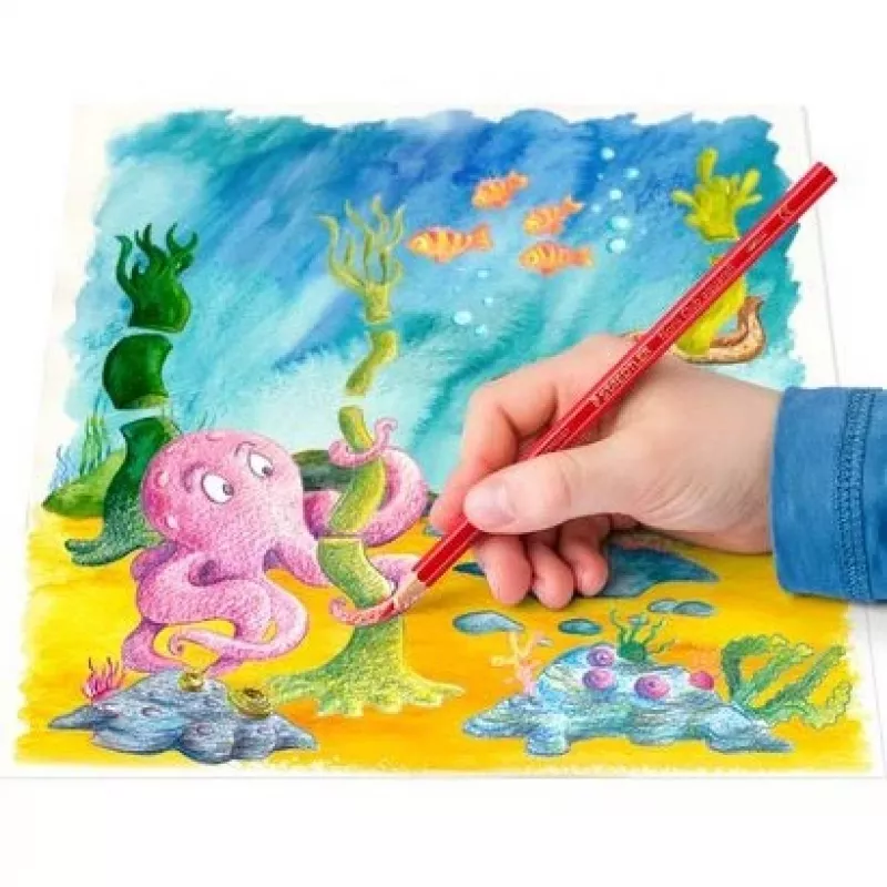 Akvareļu zīmuļu komplekts Staedtler Noris aquarell 144 10