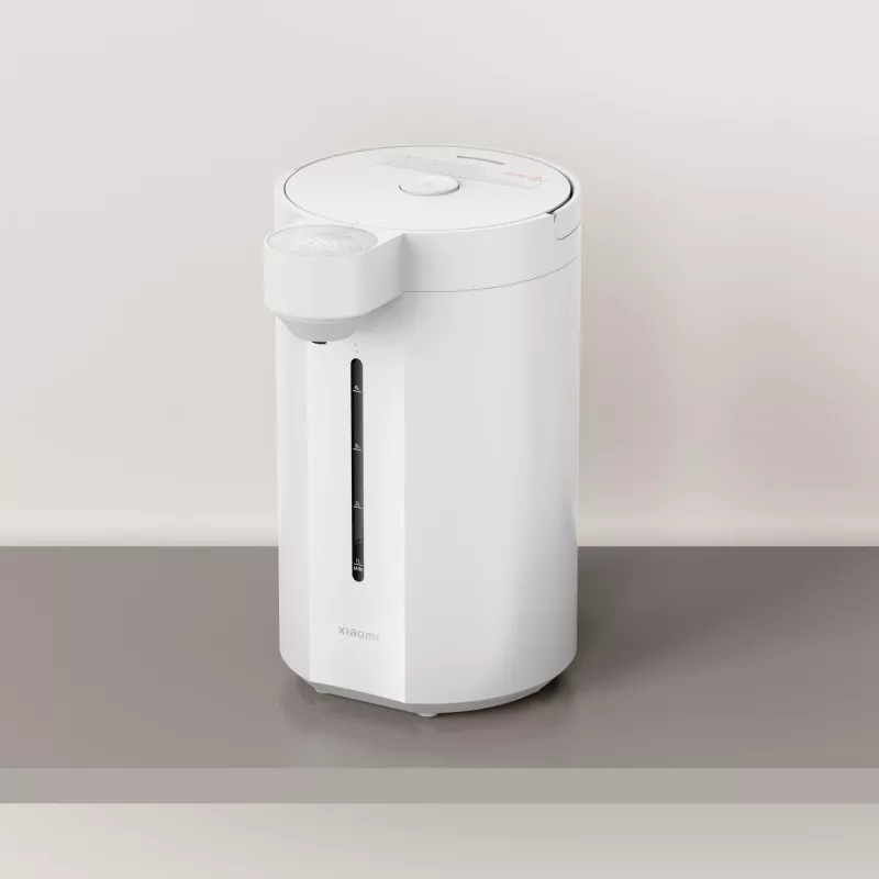 Elektriskā tējkanna Xiaomi MEK01-EU 5 L 1600 W balta — brīvi stāvoša, 220–240 V, Wi‑Fi, regulējama temperatūra 40–90°C