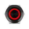 Paneļa spiedpogas slēdzis DELOCK 22015 22 mm, 12 V, 5 lodēšanas spailes