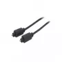 shiverpeaks 0.5m Toslink - Toslink - TOSLINK - Male - TOSLINK - Male - Gold - Melns (BS69004-0.5)