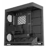 HAVN HS 420 VGPU datora korpuss, Midi-tower, E-ATX, rūdīts stikls, PCIe 5.0 pacēlājkabelis - melns