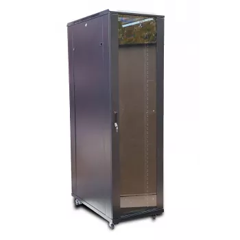 Brīvi stāvošs plaukts Extralink Rackmount skapis 42U 600x1000 Melns