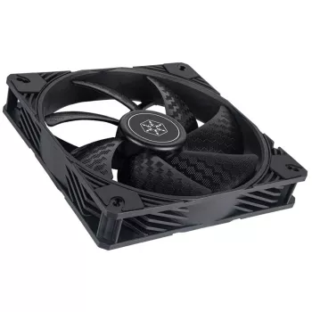 Dzesēšanas ventilators SILVERSTONE SST-SF140B 140mm melns aksiālais datora korpusa ventilators