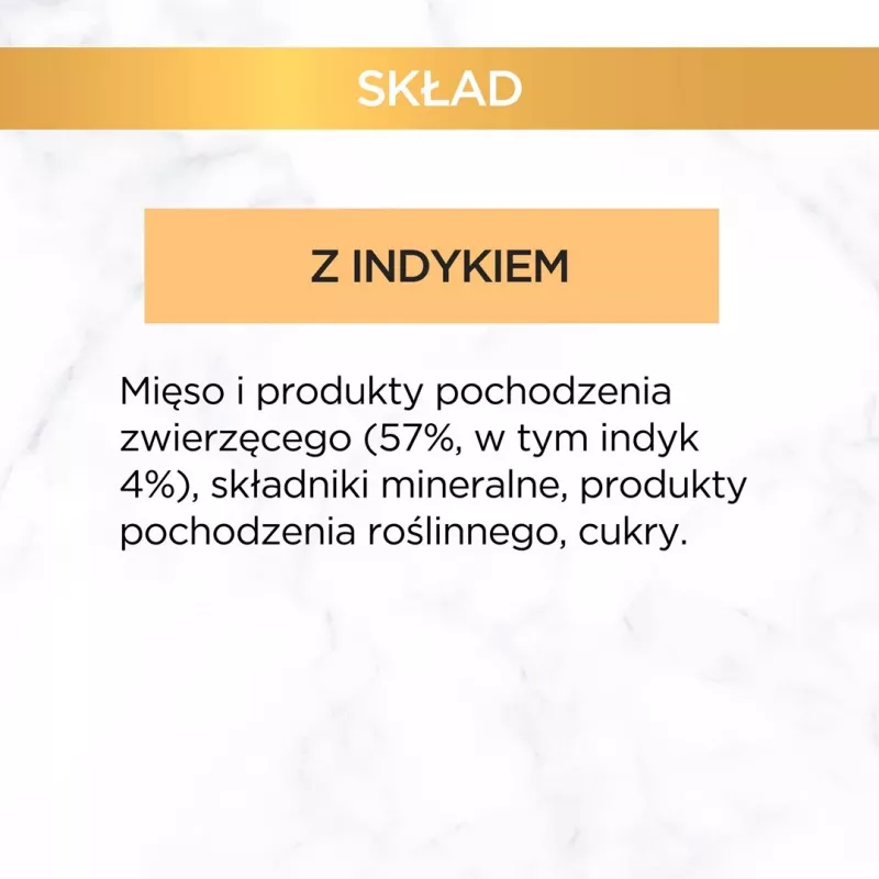 Mitrā kaķu barība Purina Nestlé GOURMET Gold tītara 85 g konserva pieaugušiem kaķiem, liekā svara formula
