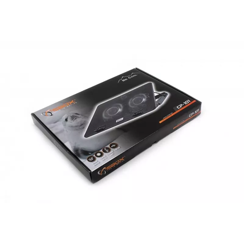 Sbox CP-101 Dzesēšanas paliktnis 15.6 collu klēpjdatoriem