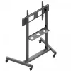 Monitoru ratiņi EDBAK TR19 ekrāniem līdz 130 kg, platforma 1000×600 mm