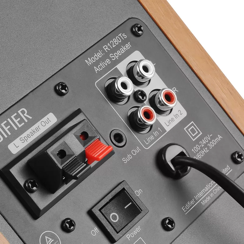 Edifier Studio R1280Ts 2.0 koka/sudraba mazumtirdzniecībai