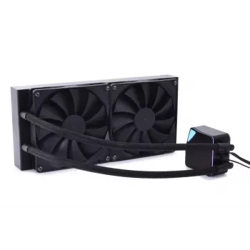 Universāls šķidruma dzesētājs Alphacool Core Ocean T38 AIO 280mm 14 cm Melns