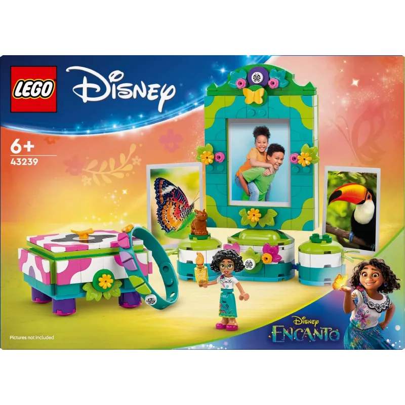 Foto rāmis un juvelierizstrādājumu kastīte LEGO Disney Classic Mirabel 43239