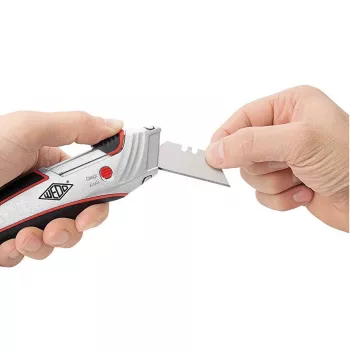 Utility Knife WEDO 78 845 Melns Silver