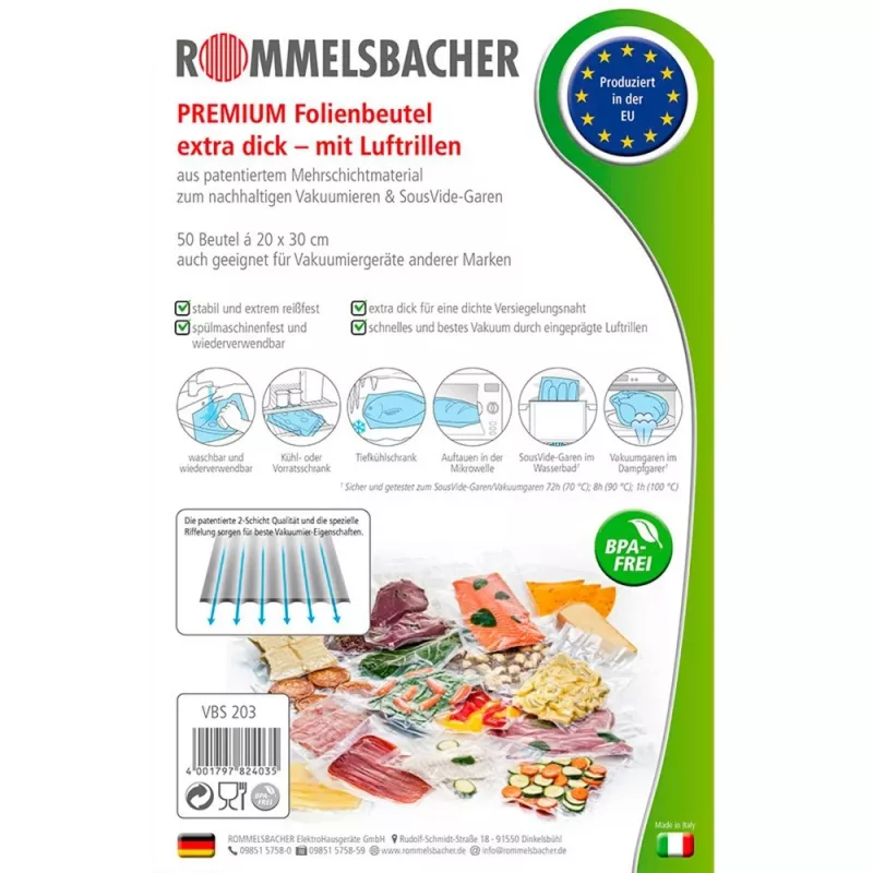 Rommelsbacher VBS 203 Rokas putekļsūcējs