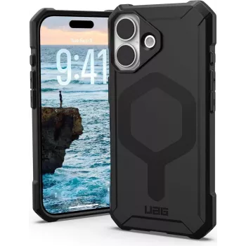 UAG Urban Armor Gear Essential Armor MagSafe futrālis | Apple iPhone 17 | melns | 114542114040 (114542114040)