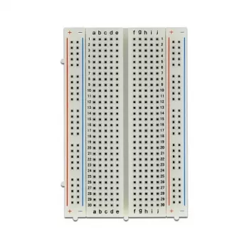 Breadboard DELOCK 18315 — plastmasa, balta, 54 × 84 × 9 mm
