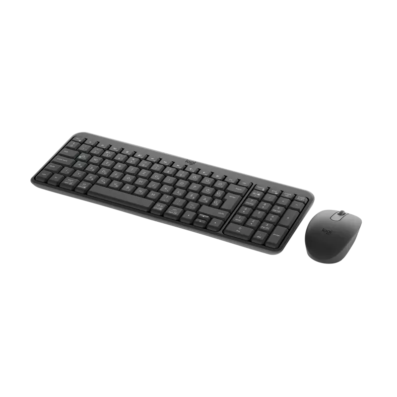 Bezvadu klaviatūras un peles komplekts Logitech MK250 Compact