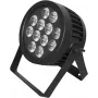 LED PAR gaisma EUROLITE 12x8W QCL Spot — 12×8W RGBW gaismas diodes, kompakts skatuves PAR prožektors