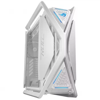 ASUS ROG GR701 Hyperion White, PC, Balts, ATX, EATX, micro ATX, Mini-ITX, Alumīnijs, Multi, Priekšpuse