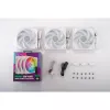 COOLER MASTER Mobius 120P ARGB 120mm Balts 3-Pack