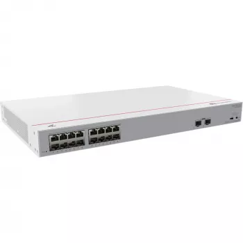 HUAWEI eKit S110 Series S110-16LP2SR nepārvaldāms L2 Gigabit Ethernet (10/100/1000) ar barošanu caur Ethernet (PoE) 1U pelēks