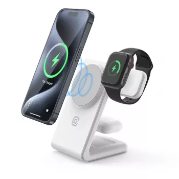 Bezvadu lādētājs 3-in-1 MagSafe iPhone, Apple Watch un AirPods Crong
