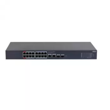 Dahua Technology CS4220-16GT-240 Pārvaldāms L2 Gigabitu Ethernet (10/100/1000) barošana pa Ethernet (PoE) Melns