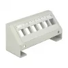 Plākstera panelis DeLOCK 86218 pelēks 65mm x 49mm x 130mm