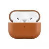 Fiksēts | Austiņu maciņš ar MagSafe atbalstu | Apple AirPods Pro 2/Pro 2 (USB-C) | Brūns | Āda