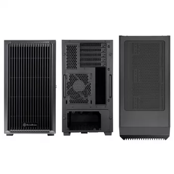 Silverstone CS382 Melns