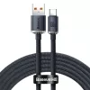 Baseus Crystal Shine kabelis USB uz USB-C, 100W, 2m (melns)