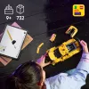 LEGO Technic Corvette Stingray 42205 2-in-1 kabriolets un kupeja modelis, 732 detaļas, 80×270×140 mm