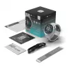 Stelio viedpulkstenis Activ Pro GPS modelis STSWA102TN, 46 mm titāna korpuss
