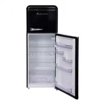 Retro ledusskapis-saldētava Ravanson LKK-210RB