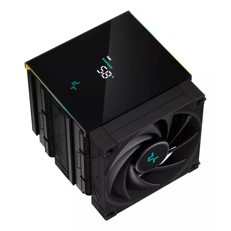 DeepCool AK620 DIGITAL procesora gaisa dzesētājs 12 cm Melns 1 gab.