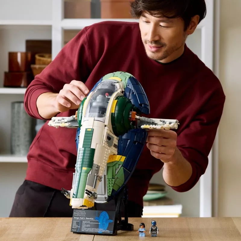 LEGO STAR WARS 75409 Jango Fetta Firespray klases zvaigžņu kuģis