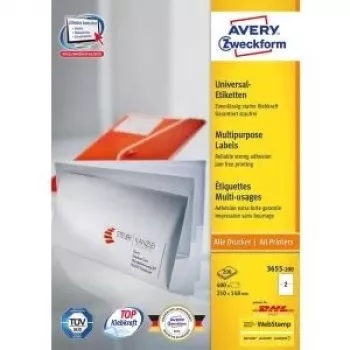 Pašlīmējoša etiķete Avery 3655-200