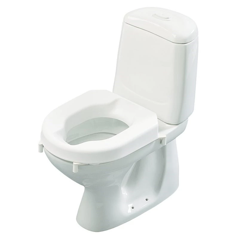 Etac Hi-Loo paaugstināts tualetes sēdeklis ar vāku, 10 cm