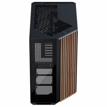 APNX V1-W-BK-v1 Midi Tower Melns, Wood