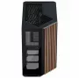 APNX V1-W-BK-v1 Midi Tower Melns, Wood