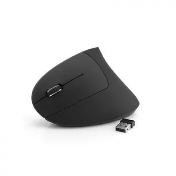 Pele USB optiskā bezvadu 6-POGAS/KREIĻIEM Melna MROS233 Mediarange