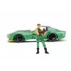 Auto Jada Toys Street Fighter 1969 Chevrolet 1:24 metāliska zaļa