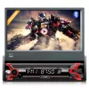 Audiocore AC9100 radio Auto Digitāls Melns, Sarkans