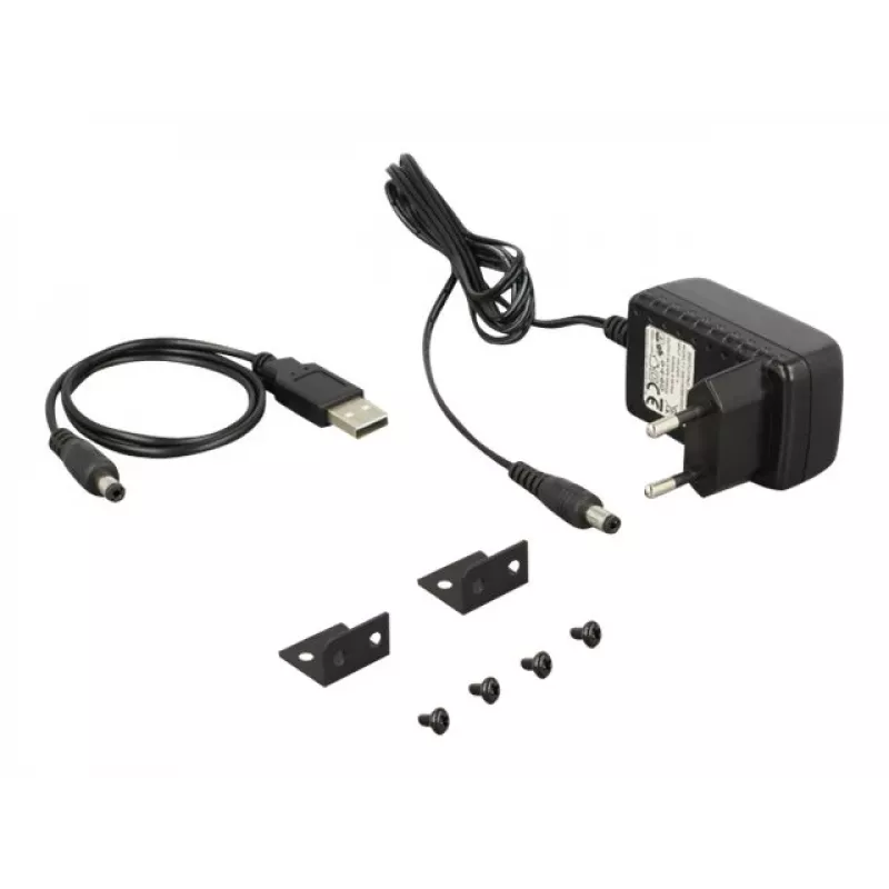 HDMI stereo / 5.1 kanālu audio ekstraktors 4K, adapteris melns